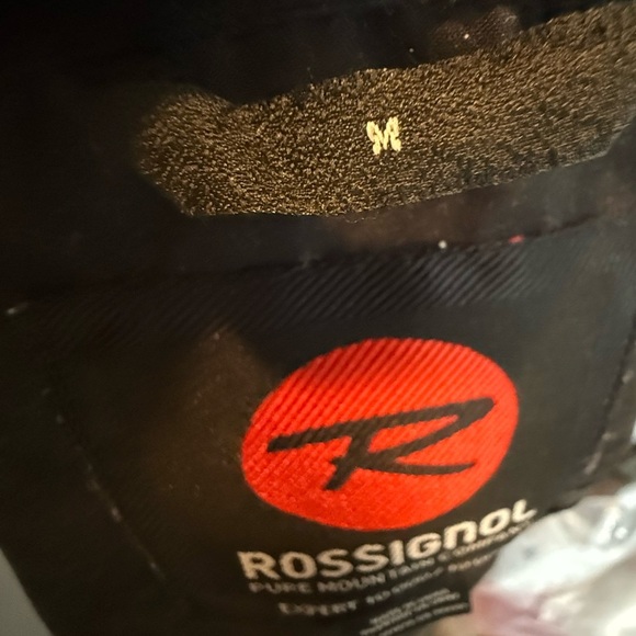 Rossignol Expert 10,000 Women's Hooded Ski Parka Sz M 19" PTP Goggle Bag & Clip - Picture 10 of 15